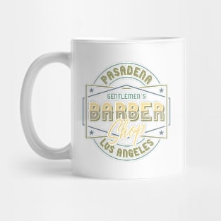 Pasadena Los Angeles Barber Shop Mug